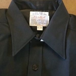 ⚓Black button down shirt⚓